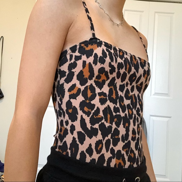 Leopard print body suit - Picture 1 of 4